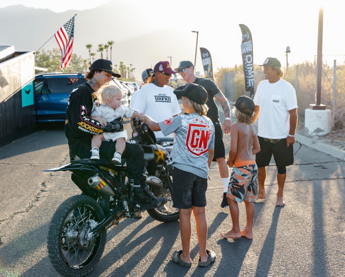 The next generation, front row