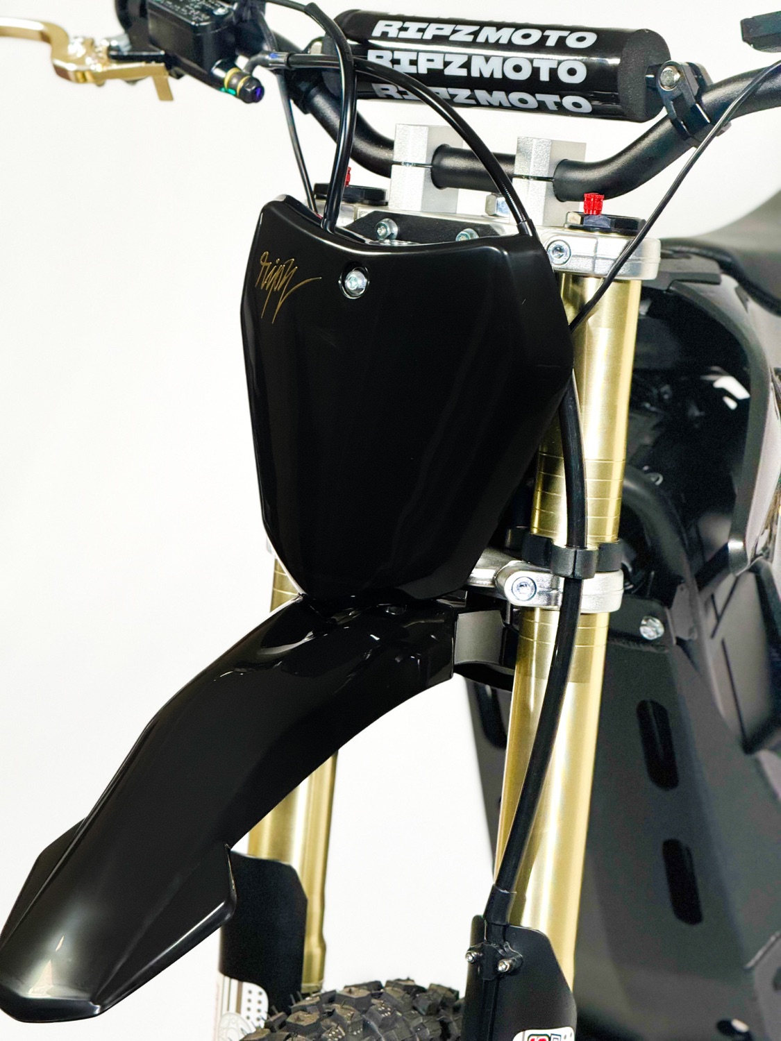 Gold DNM fork detail